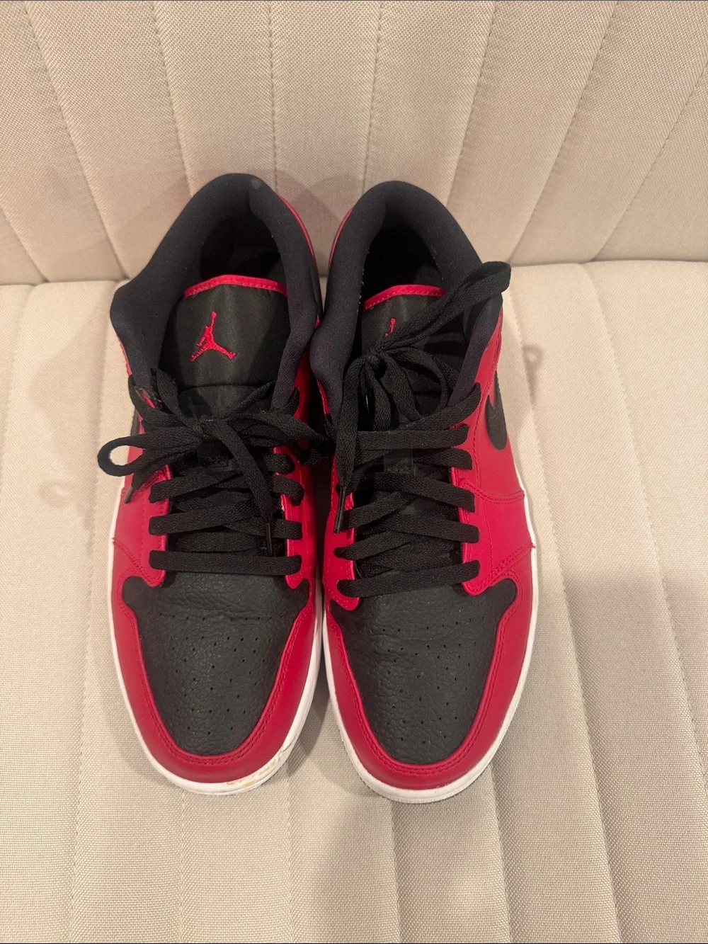 Nike Air Jordan 1 Low Red/Black Men’s Sneaker